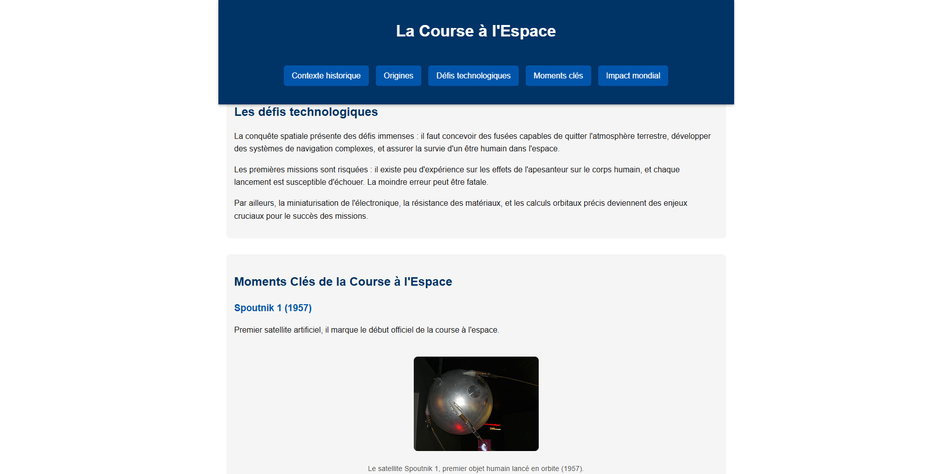 affichage des factures