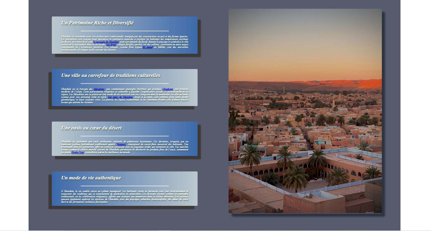 affichage des factures